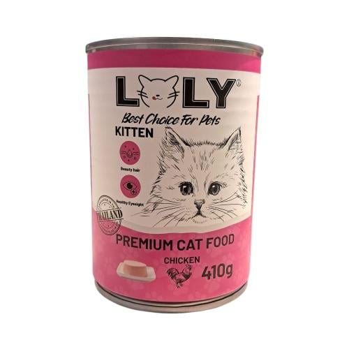 لولي كات بطعم الدجاج للكتن ( 410 جرام )