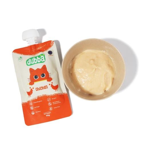 دوبا عصار طعام رطب للقطط بالدجاج 90 جرام