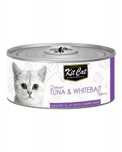 كت كات معلبات سمك التونا مع صغار السمك 80 جرام