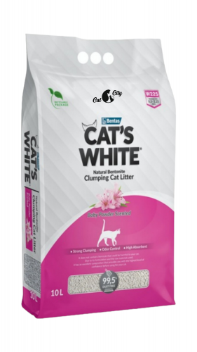 كات وايت رمل للقطط برائحة البيبي باودر بأحجام مختل...