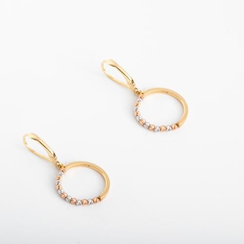 حلق دائري 18k