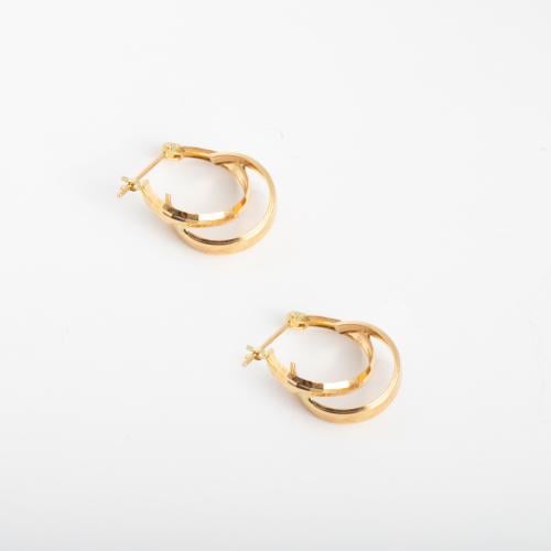 حلق دائري 18k