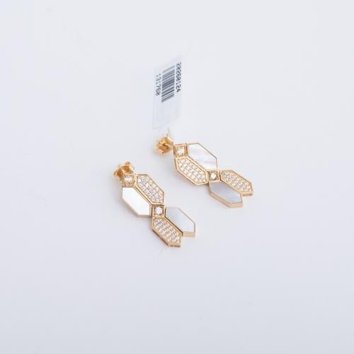 حلق ذهب تصميم عالمي