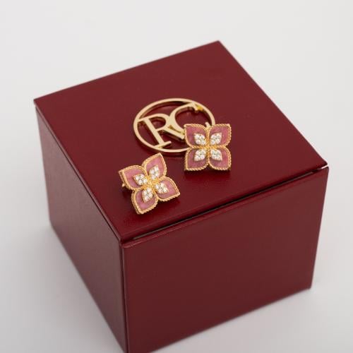 حلق ذهب تصميم عالمي