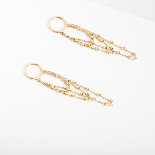 حلق دائري 18k