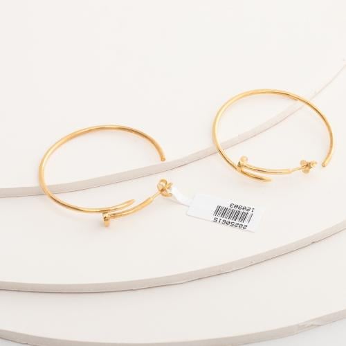 حلق ذهب تصميم عالمي