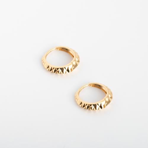 حلق دائري 18k