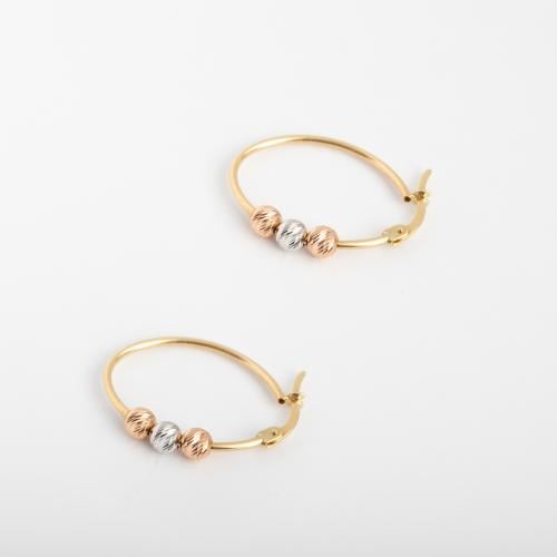 حلق دائري 18k