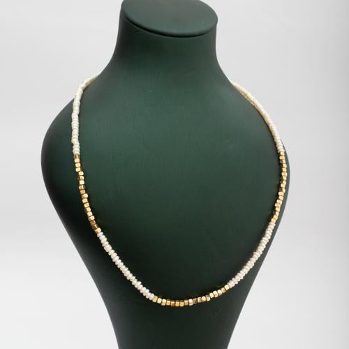 عقد لؤلؤ 18k