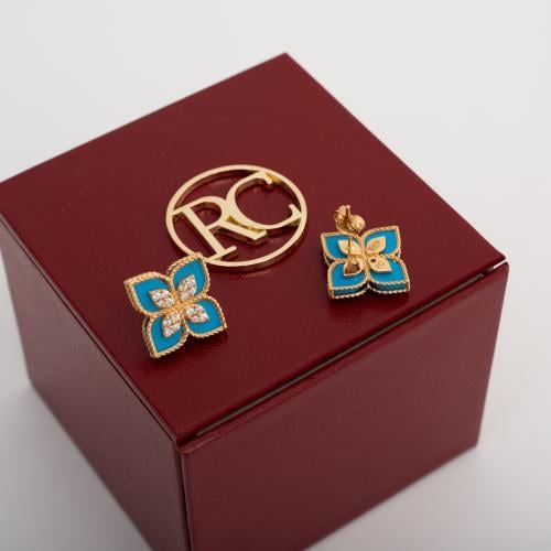 حلق ذهب تصميم عالمي