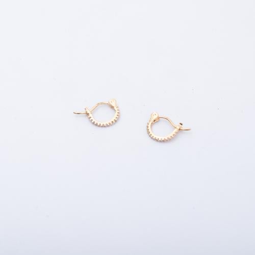 حلق دائري 18k