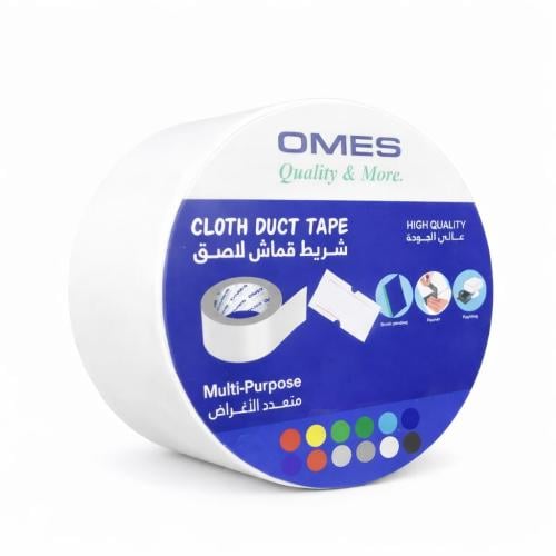 شريط قماش لاصق ابيض
