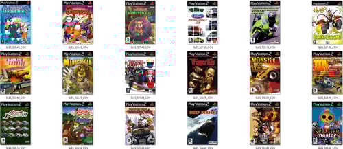 جهاز بلايستيشن 2 - 100 لعبة + كرت تخزين