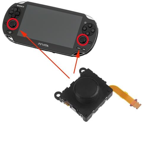 قير انالوج داخلي لجهاز PS Vita-1000