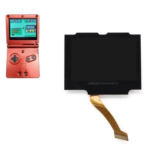شاشة جيم بوي ادفانس GBA SP مع الواجهة الخارجية