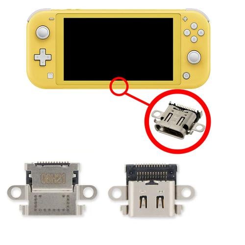 مدخل USB TYPE C نينتندو سويتش لايت