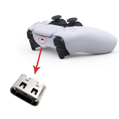 مدخل USB TYPE C وحدة تحكم بلايستيشن 5