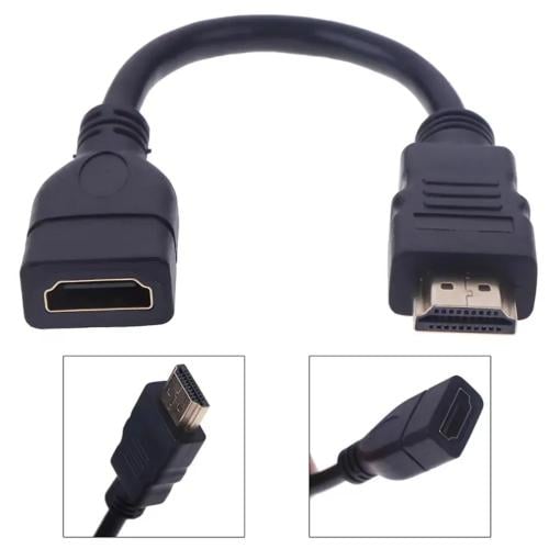كابل تمديد HDMI ذكر إلى HDMI أنثى
