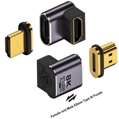 محول HDMI 2.1 مغناطيسي
