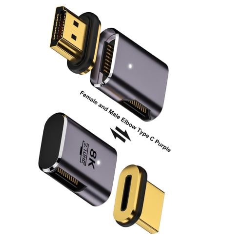 محول HDMI 2.1 مغناطيسي
