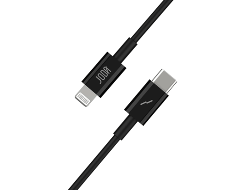 كيبل جودا تايب سي الى لايتنينق 1 متر بقوة 60 واط -...