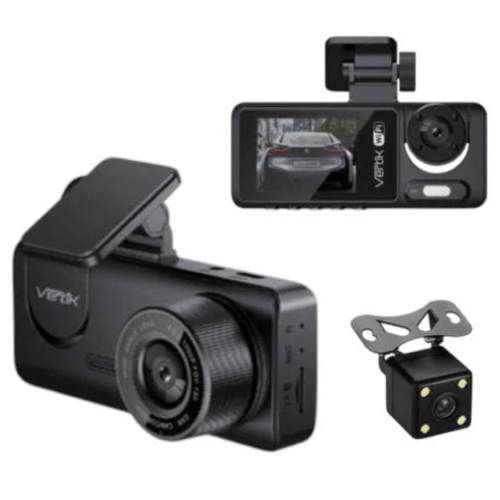 داش كام ثلاث كاميرات امامية وخلفية وداخلية