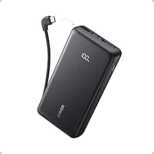 باور بانك أنكر – شحن سريع 22.5W مع كيبل USB-C