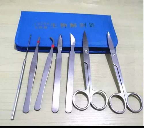 أدوات تشريج 7 قطع