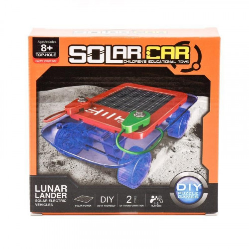 دائرة كهربائية على شكل سيارة تعمل بالطاقة الشمسية