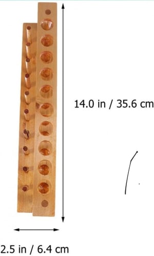 حامل أنبوب مختبرات (12 ثقب)