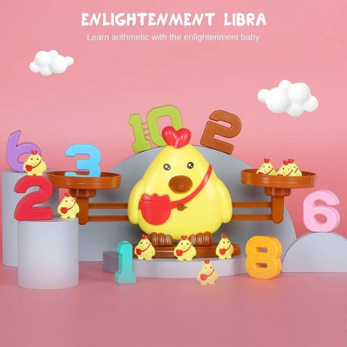 لعبة الموازنة -دجاجة