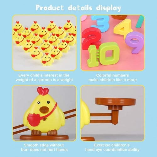 لعبة الموازنة -دجاجة