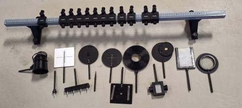 قنطرة ضوئية معدنية المونيوم 100سم مع الاكسسوارات 1...