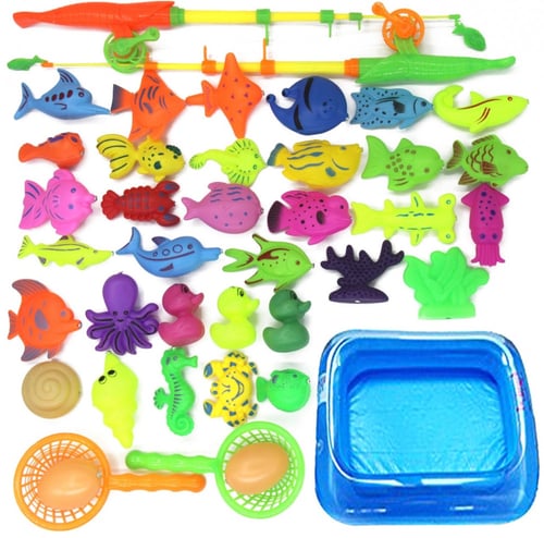 مغناطيس صيد السمك مع حوض قابل للنفخ