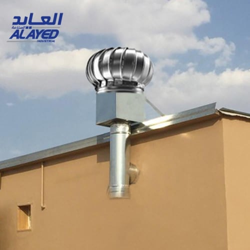 مروحة شفط بدون كهرباء 30 سم | العايد ALAYED