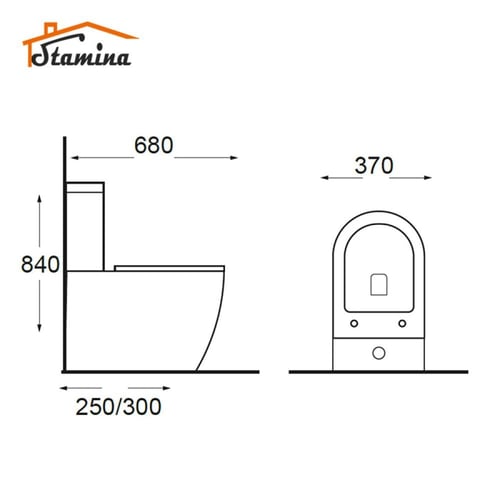 كرسي إفرنجي WDI 8221 | ستامينا STAMINA