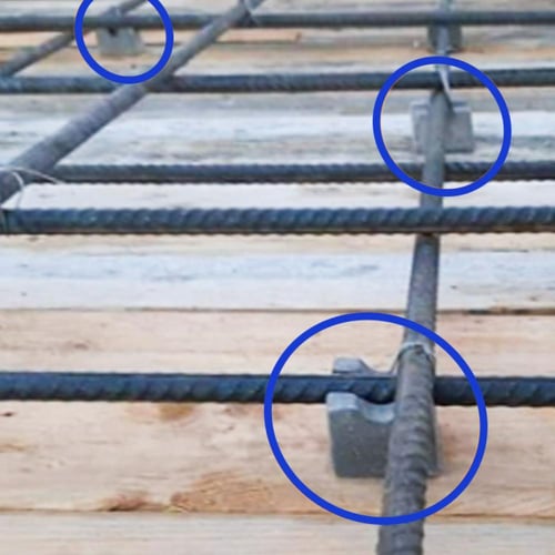 بسكوت خرسانة كبير متعدد المقاسات | 5.5 - 6 - 7 - 8...