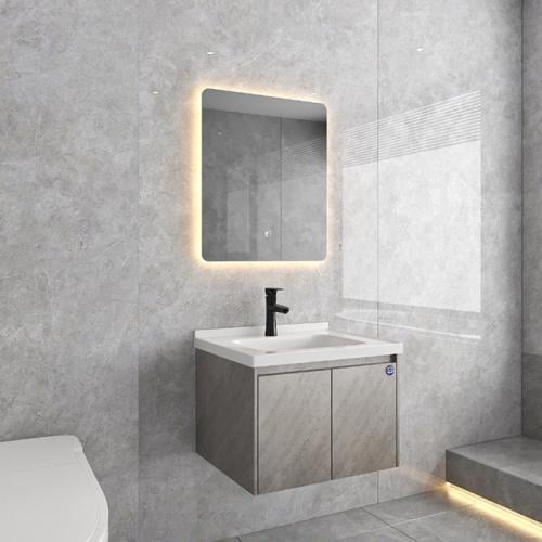 مغسلة ديكور خشب بني | دودو