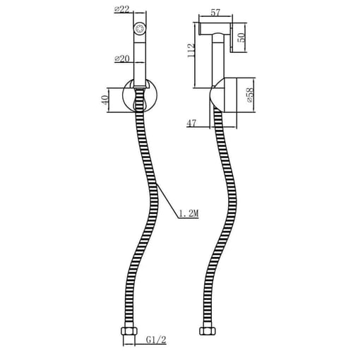 شطاف حمام مدور بألوان متعددة | ستامينا STAMINA