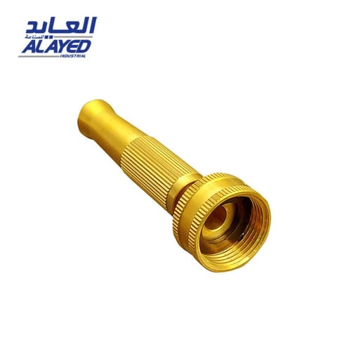 نوزل نحاسي للرش مع توصيلة وقفيز | العايد ALAYED
