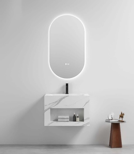 مغسلة رخام أبيض 60 سم