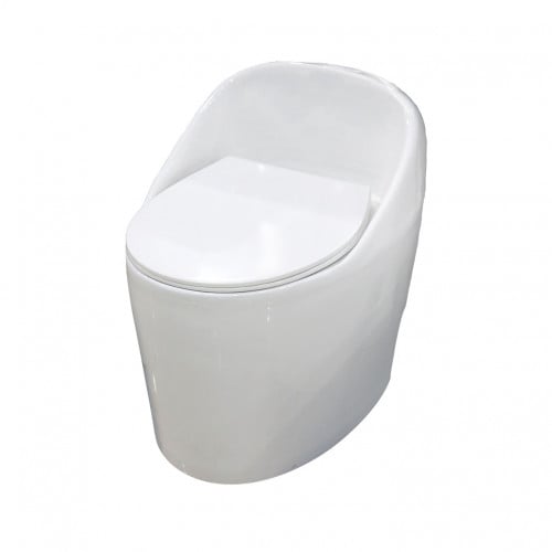 كرسي افرنجي ابيض ستامينا 30سم