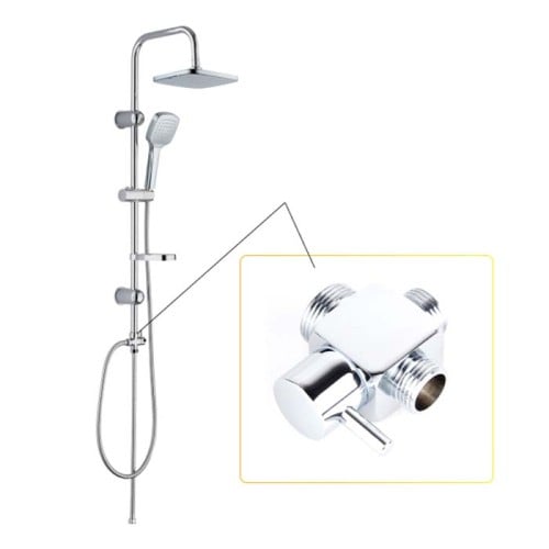 قسام خلاط مربع كروم