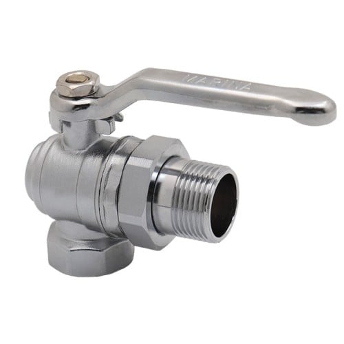 محبس سيفون كروم 1 بوصة بدون ماسورة جينرال GENERAL