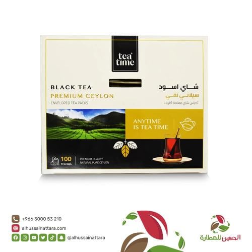 شاي تي تايم 100 باكت