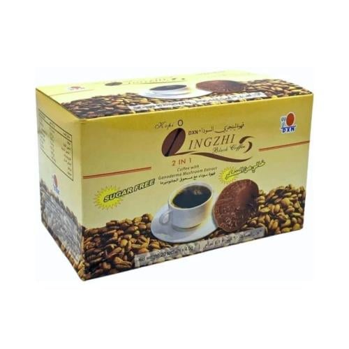 قهوة دي اكس ان لينجزي السوداء 20 ظرف 2*1