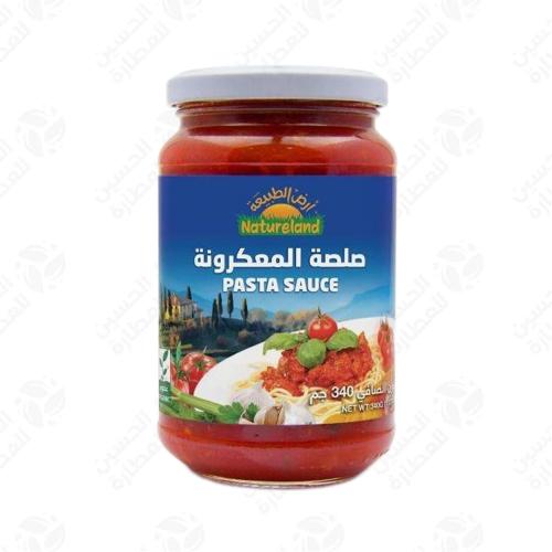 صلصة المكرونة أرض الطبيعة 340 جرام