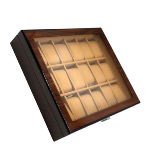 حقيبه ومنظم ساعات من الخشب 18 ساعة