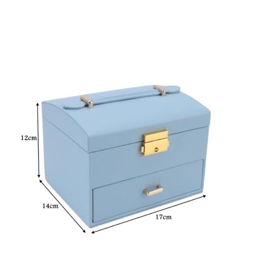 شنطة منظم مجوهرات واكسسوارات مع مقبض