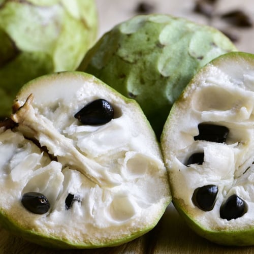 بذور فاكهة القشطة